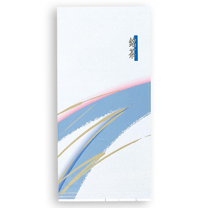 100gｱﾙﾐNY平袋 銘茶 （紺） 旧2072
