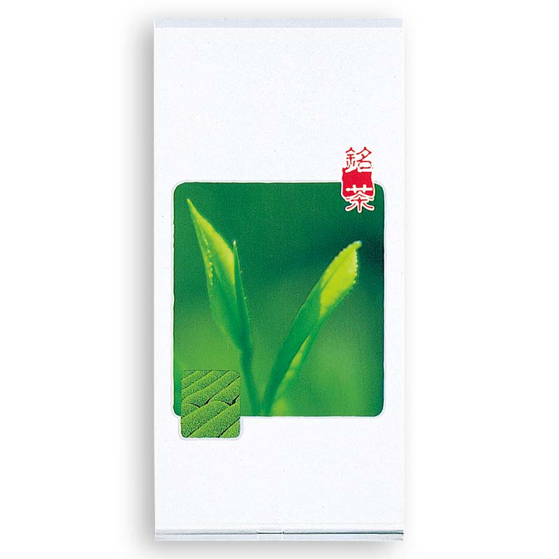 100gｱﾙﾐNY平袋 銘茶 （白） 640