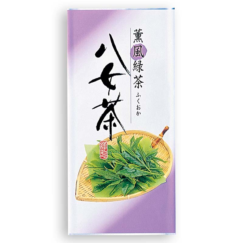 100gｱﾙﾐNY平袋 八女茶 （藤）　旧2032
