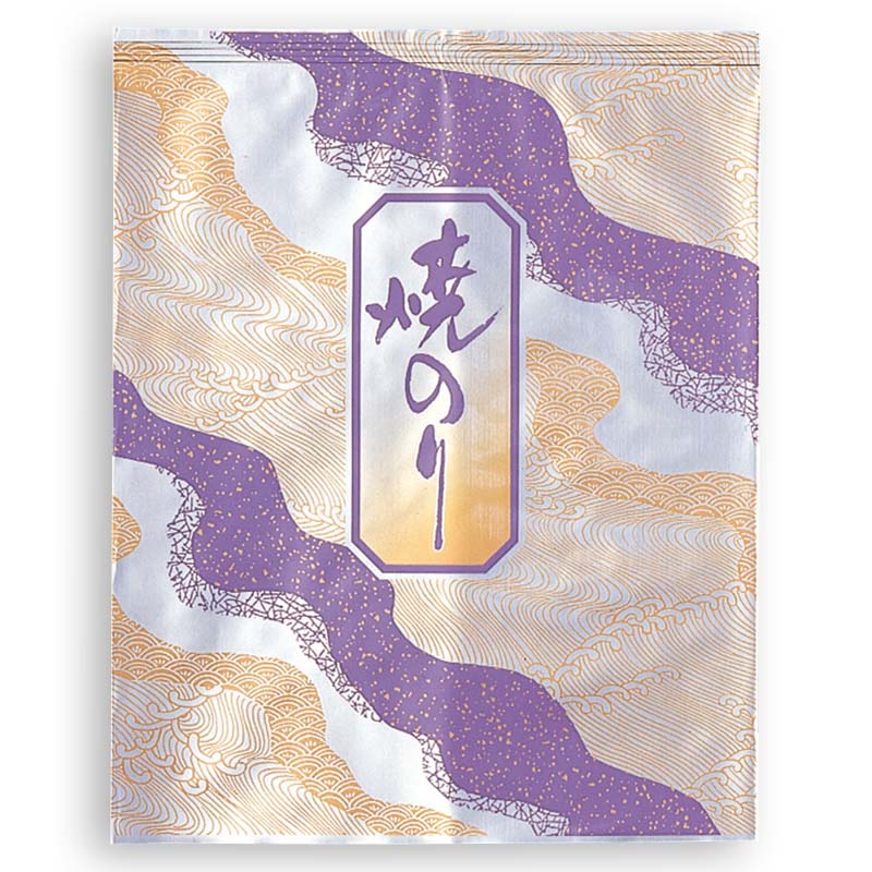 焼のりｱﾙﾐ平袋 (藤)　旧2745