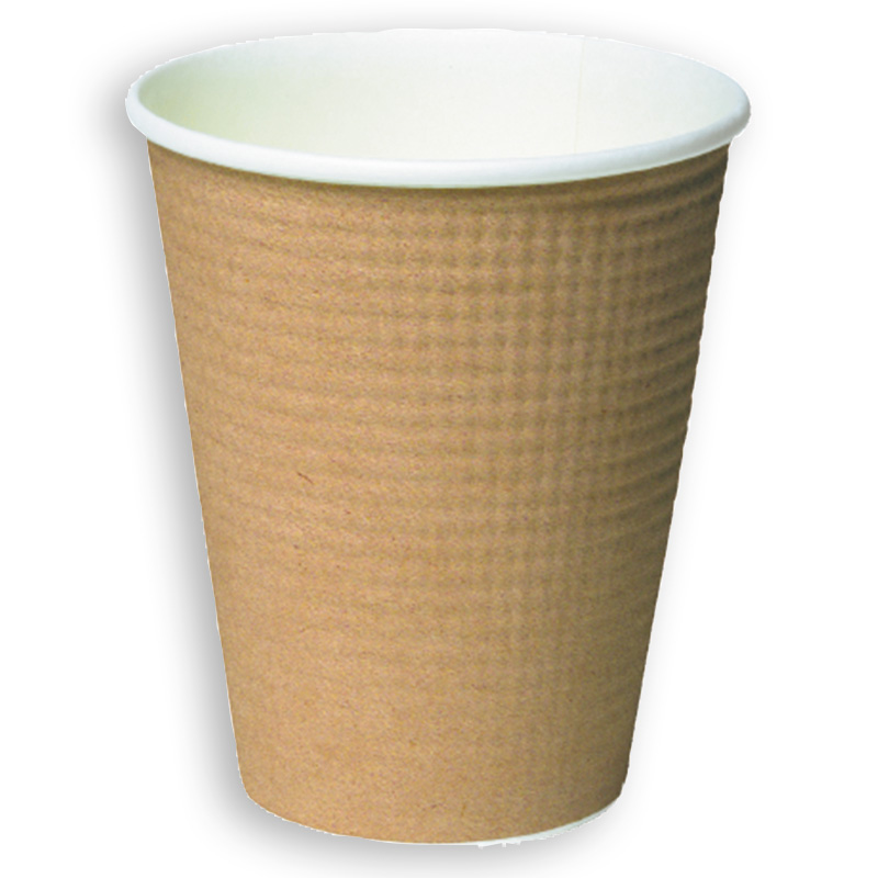 紙コップ２６０ml（未晒・無地）
