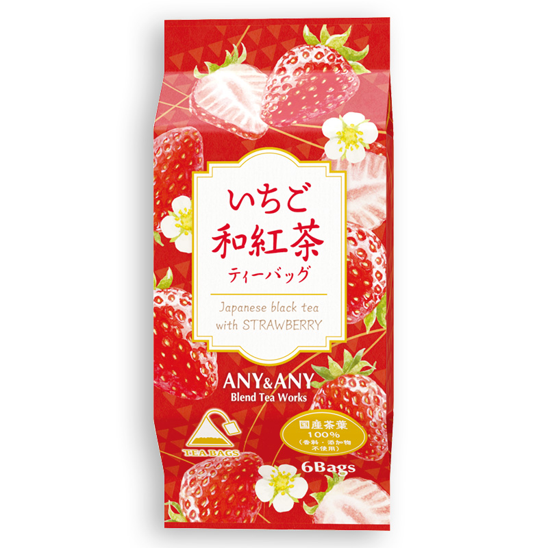 ＜食品＞ANY いちご和紅茶 ＴＢ×6個入