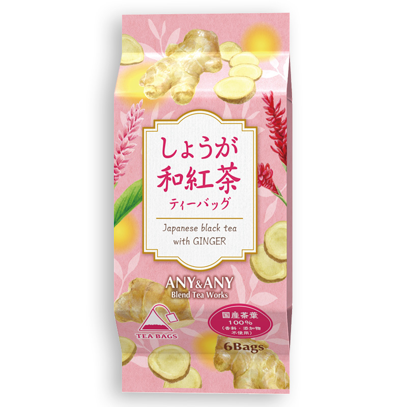 ＜食品＞ANY しょうが和紅茶 ＴＢ×6個入