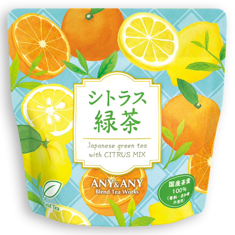 ＜食品＞ANY シトラス緑茶 リーフ30ｇ入